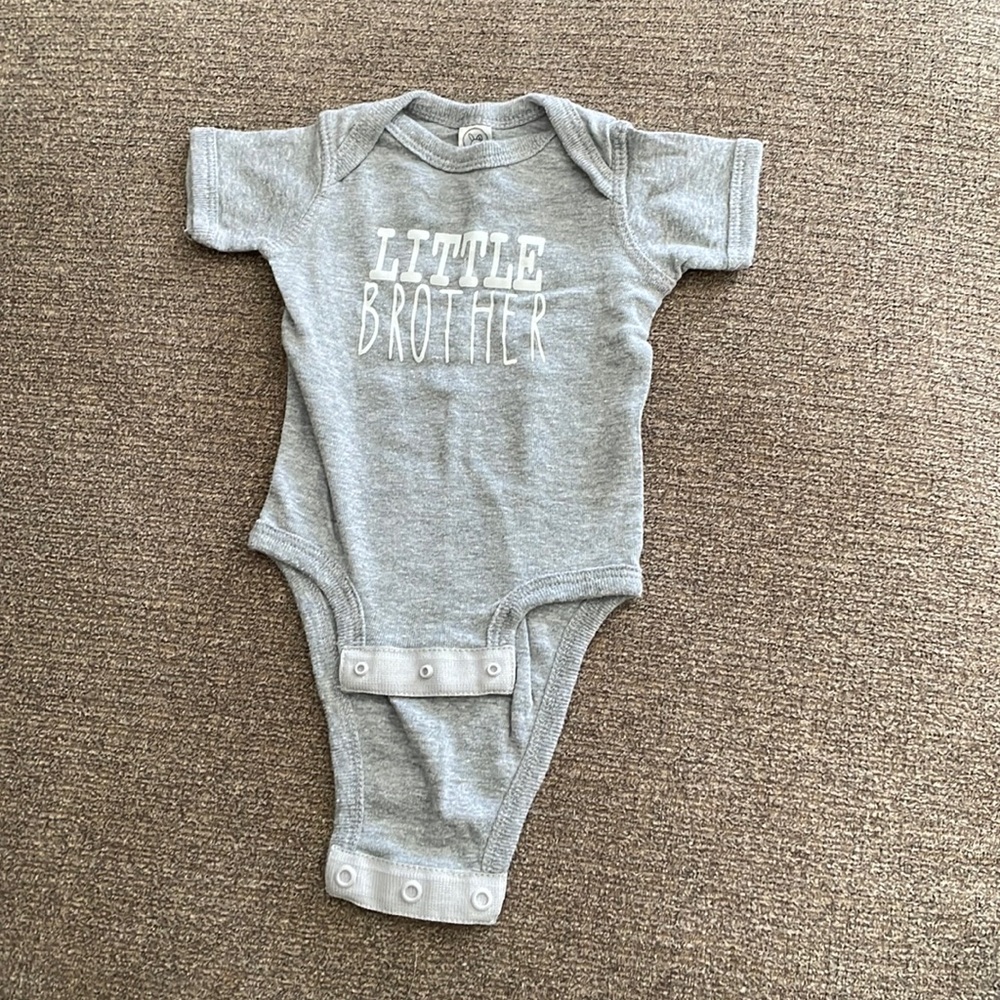 Newborn “Little Brother” Onesie.
